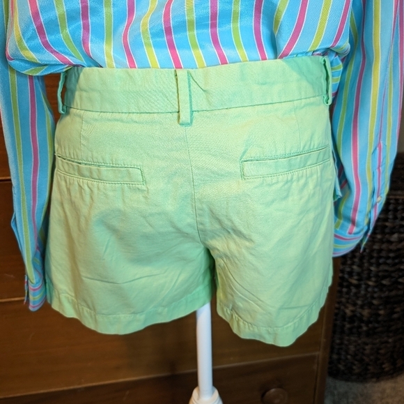 Khakis By Gap Sunkissed Shorts Lime Green Size 4 - Picture 5 of 13